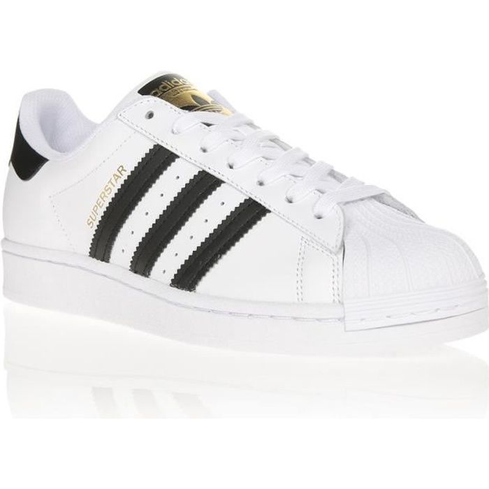 ADIDAS Baskets Superstar Blanc/Noir Enfant