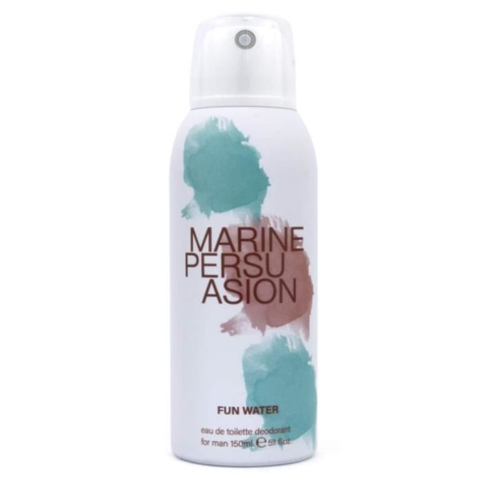 SPRAY-DÉODORANT  FUN WATER MARINE PERSUASSION MEN DEO EDT 150ML