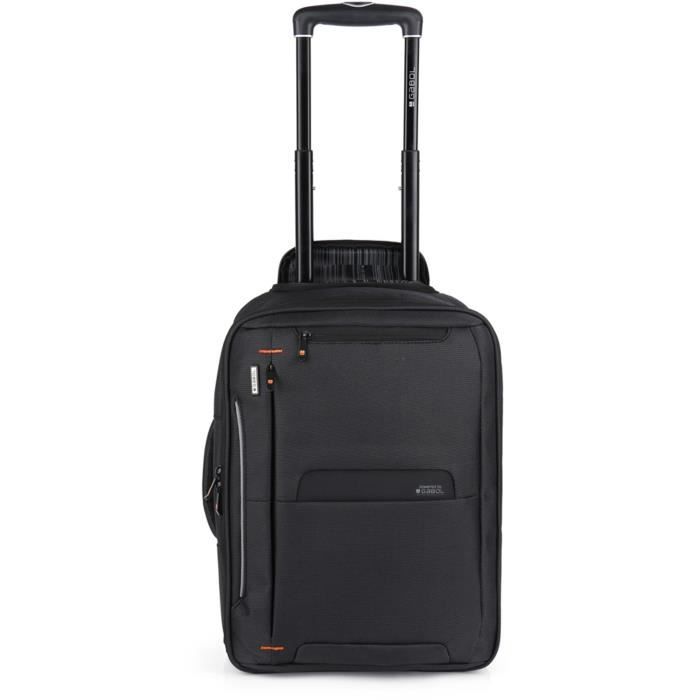 Gabol Pilotos, valise à roulettes à 2 compartiments pour ordinateur portable 46 cm 404312-001 schwarz
