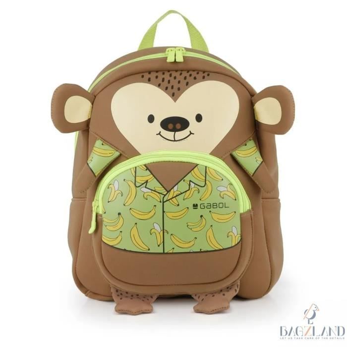 Sac à dos crèche Gabol Puppet Monkey 32cm
