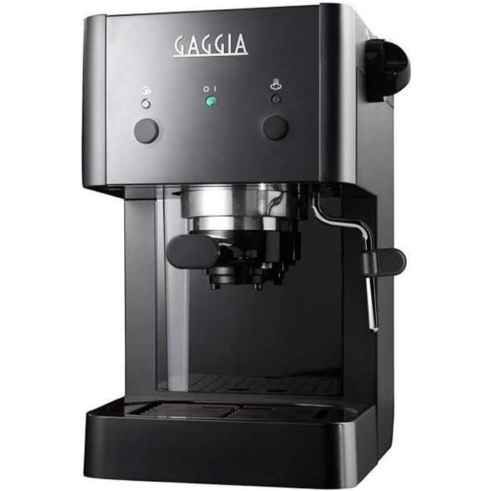 Machine à café espresso Gaggia Manuel Gaggia RI8423 / 12 GG 2016 SB Deux tasses