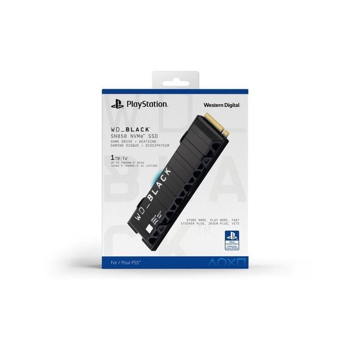 Memoire Ssd Wd_black 1to Licence Officielle Playstation-Accessoire-PS5