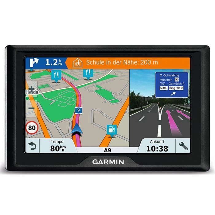 Navigateur GPS - GARMIN - GPS Drive 51 Europe LMT-S - Cartes Europe - Grand écran - Mises à jour à vie