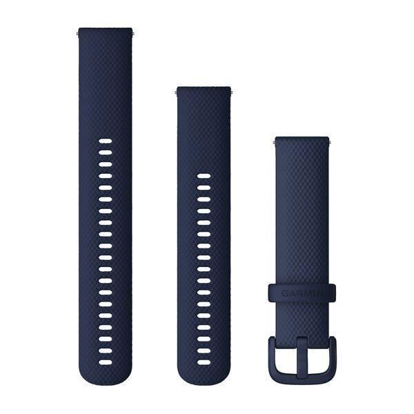 Bracelet de montre - Garmin - 20 mm - Bleu marine - Réglable - Sportif