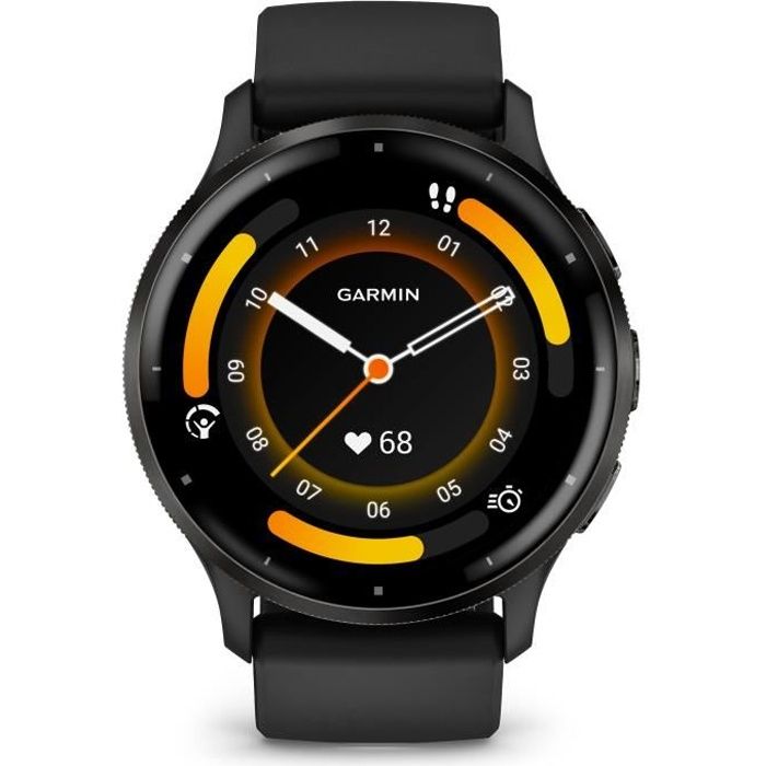 30 sports - nage libre - Bracelet en silicone,Écran AMOLED 390 x 390 couleur,Suivi de la santé et du stress en continu,Jusqu'à 14 jo