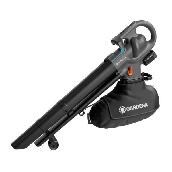 Aspirateur-souffleur-broyeur 3-en-1 - GARDENA - PowerJet Collect - 18V/P4A - 350 km/h - 30l