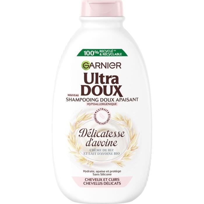 Shampooing GARNIER Ultra Doux Apaisant Délicatesse d'avoine 400 ml