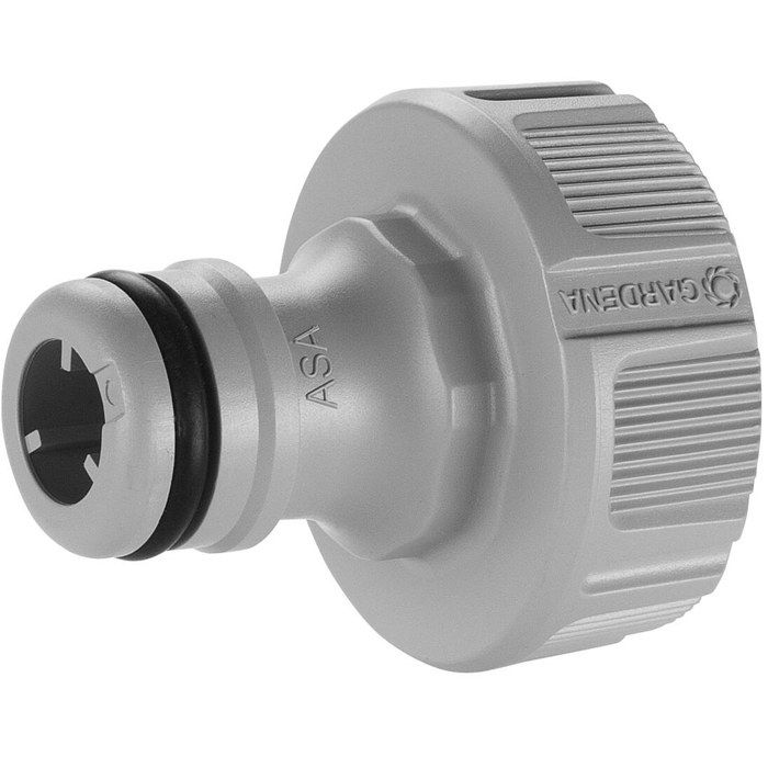 GARDENA Nez de robinet 26,5mm – Adaptateur pour raccordement d’un tuyau d’arrosage – Anti-éclaboussures –Résistant au gel