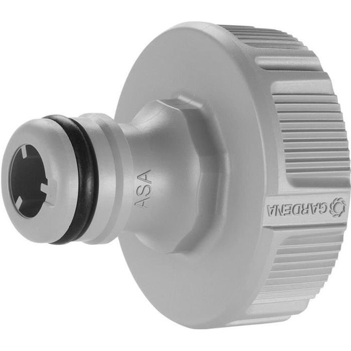 Adaptateur de robinet GARDENA anti-éclaboussures 33,3mm résistant au gel