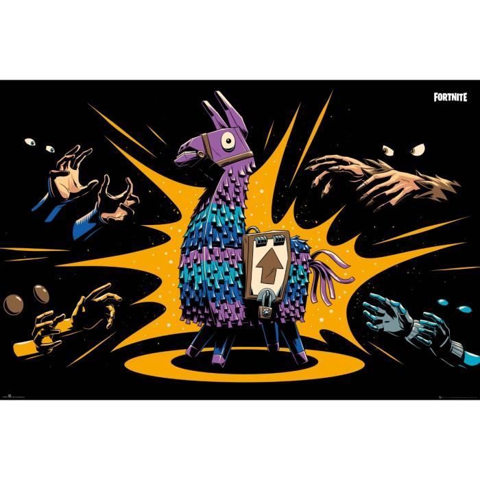 Affiche Maxi Fortnite Loot Llama 61x91.5cm