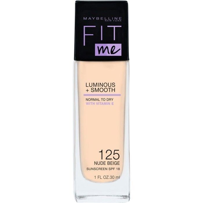 GEMEY MAYBELLINE - Fit Me Fond de Teint - 125 - Nude Beige - 30ml