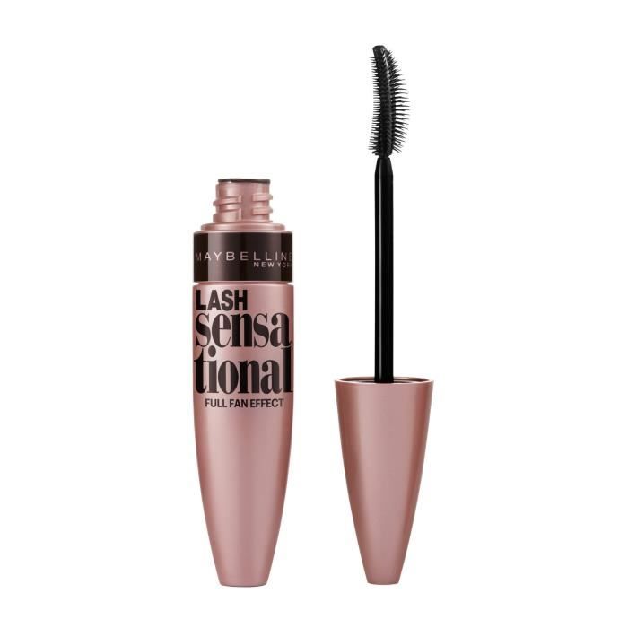 Maybelline New York Cils Sensational Mascara volume effet éventail noir Very Black