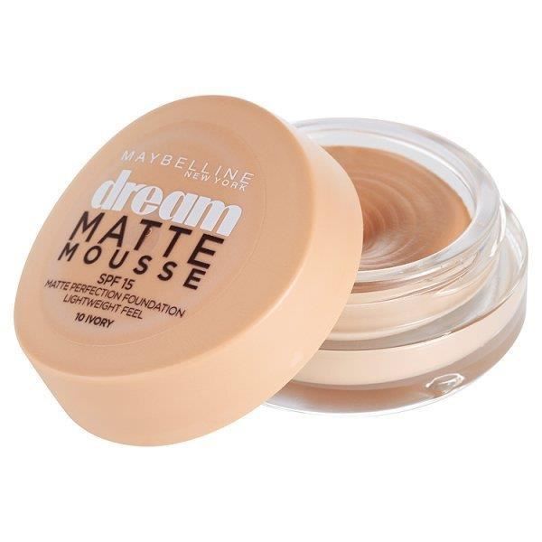 FOND DE TEINT DE TEINT DREAM MATT MOUSSE NUMERO 012 FAIR IVORY