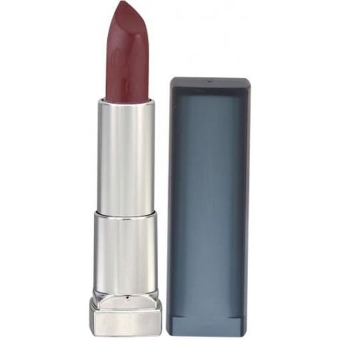Rouge à Lèvres Maybelline Color Sensational Creamy Mattes 975 Divine Wine - Rouge - Mat - Haute Couvrance