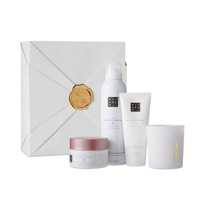 RITUALS - The Ritual of Sakura Coffret ressourçant, gel douche, crème, gommage et bougie