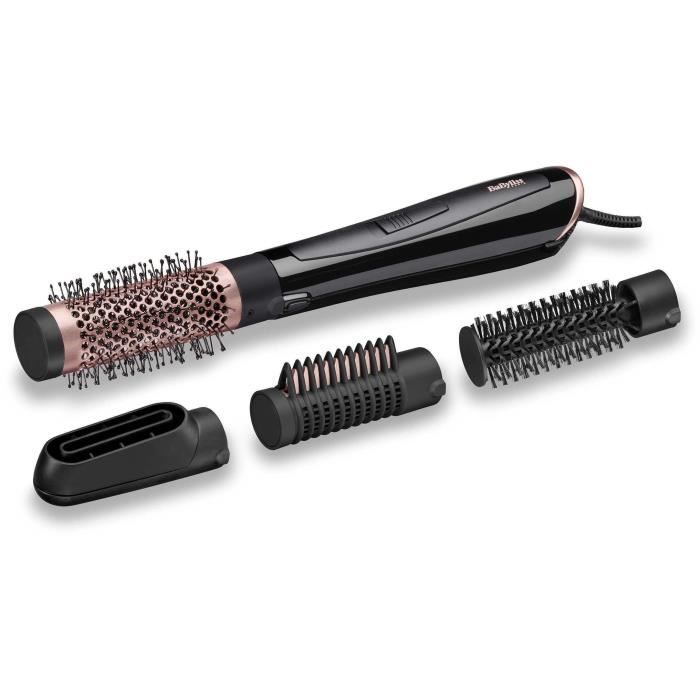 Brosse soufflante Babyliss AS126E - PERFECT FINISH - 1000W - 2 températures + Air frais - Fonction ionique - Brosse volume 38mm