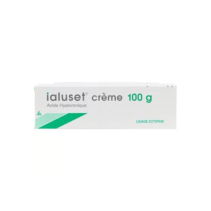Ialuset Crème Cicatrisante à l'Acide Hyaluronique – Réparation Cutanée Intense – Tube 100g
