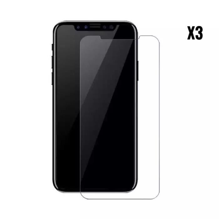 VERRE TREMPÉ IPHONE 11 PRO MAX VITRE DE PROTECTION INCASSABLE PACK 3 PCS GHL TECH