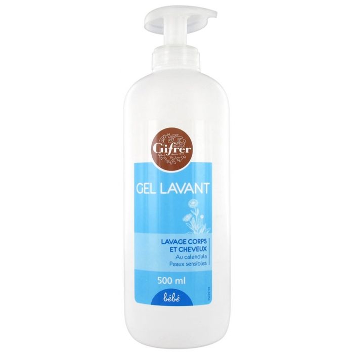 Gifrer Gel Lavant 2 en 1 Corps et Cheveux 500ml