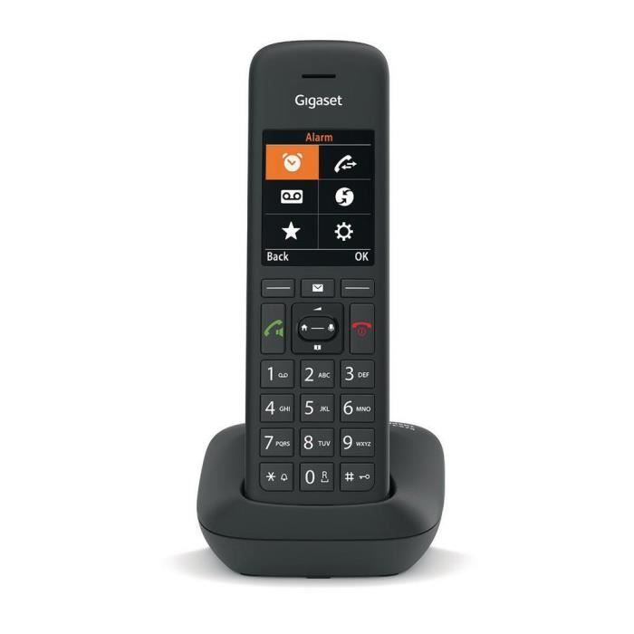 Telephone dect gigaset c575 noir