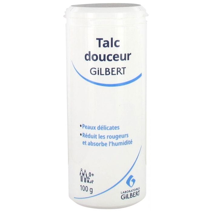 Gilbert Bébé Talc Douceur 100g
