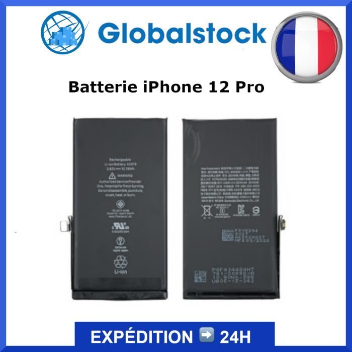 Batterie pour iPhone 12 Pro - Marque - Modèle - Lithium Ion - 3,7 V - Accessoire générique compatible