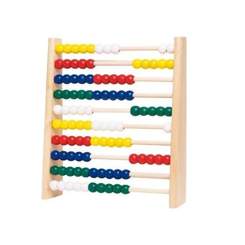 Boulier en bois éducatif GOKI - 100 boules - pour enfants dès 4 ans