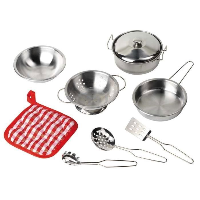 Set De Cuisine 8 Pièces en metal