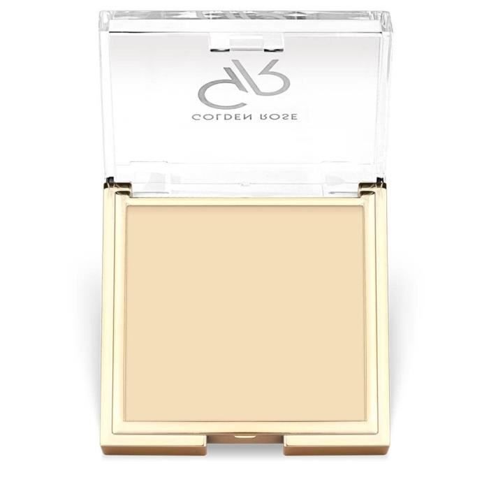 Poudre compacte matifiante - GOLDEN ROSE - 104 - Beige - Tous types de peau - Poudre