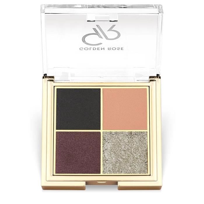 Palette fards à paupière - GOLDEN ROSE - 01 Midnight Kiss - Fard à paupières
