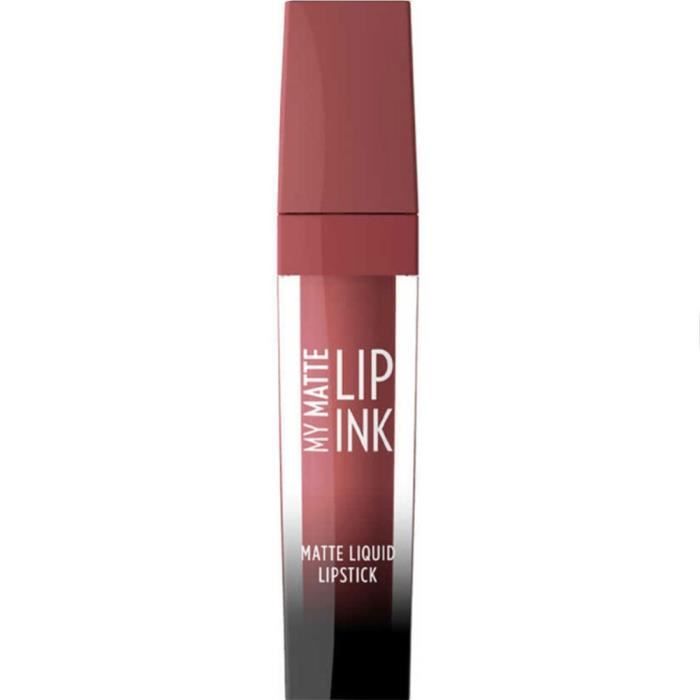 Rouge à lèvres Liping My Matte - 10 Laos,Rouge à lèvres - GOLDEN ROSE - Liping My Matte - 10 Laos - Matte - Non Waterproof