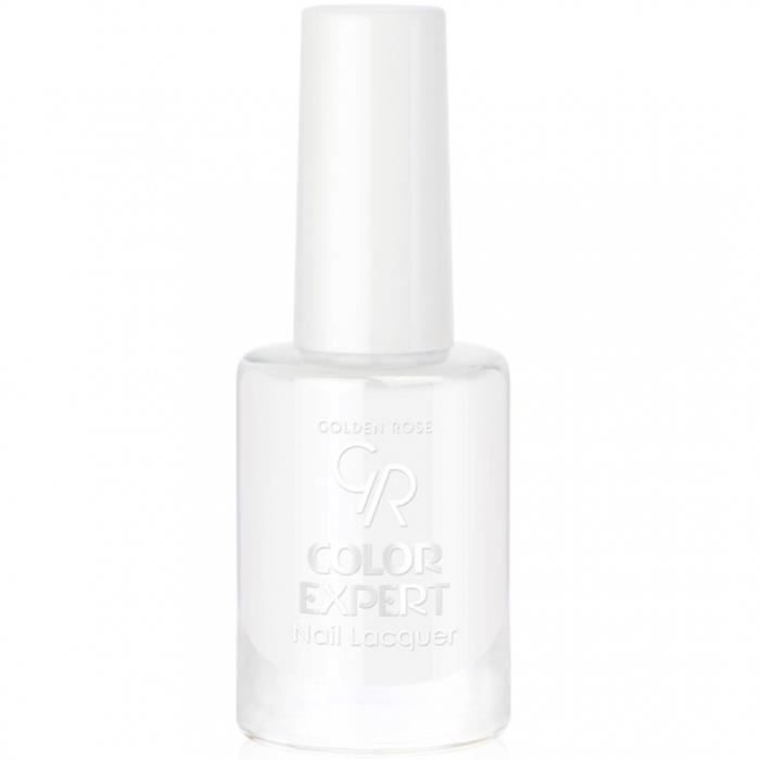 Vernis à ongles - GOLDEN ROSE - Color expert - 02 Blanc nacré - Fini brillant - Look chic