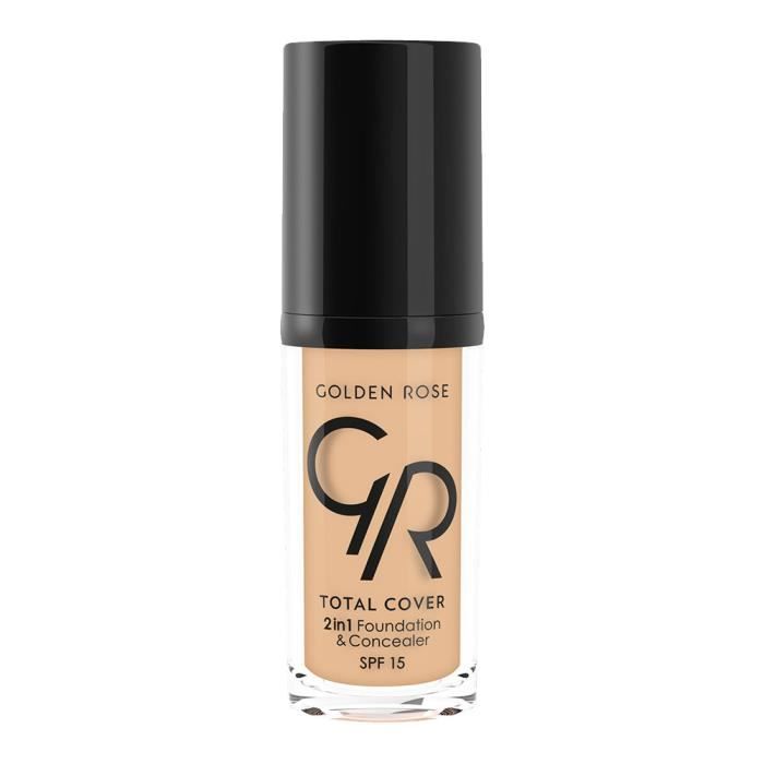 Fond de teint et correcteur 2 en 1 - Total Cover - N03 Almond Claire