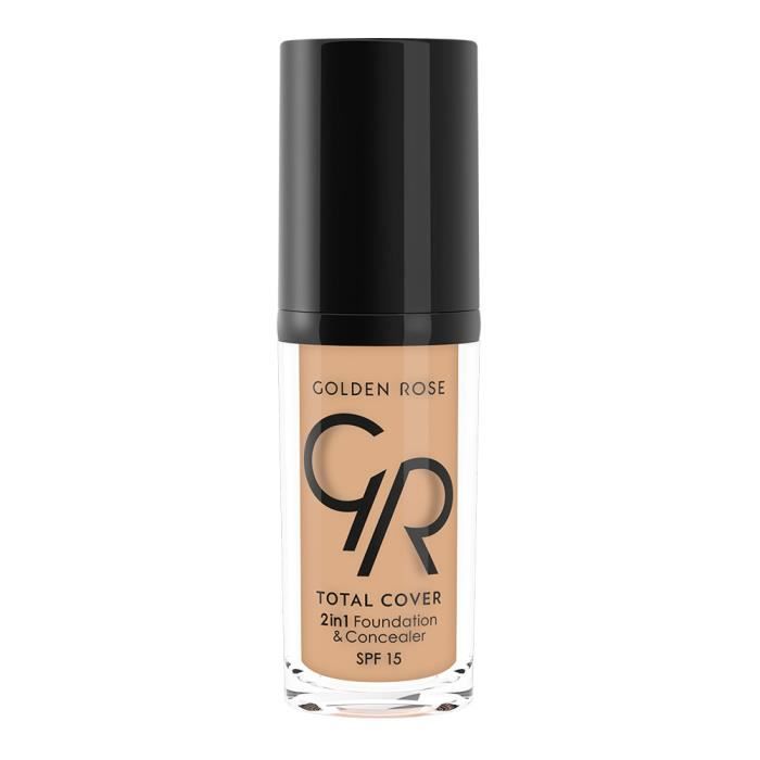 Fond de teint et correcteur 2 en 1 - Total Cover - N04 Beige Médium
