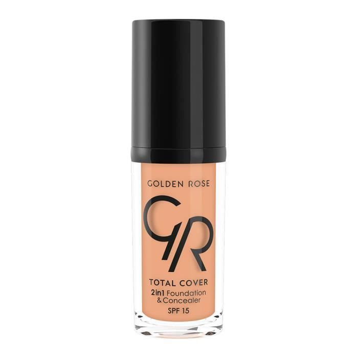 Fond de teint et correcteur 2 en 1 - Total Cover - N09 Warm rose Médium