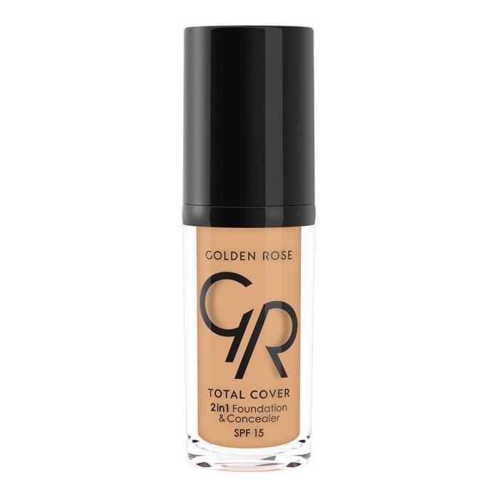 Fond de teint et correcteur 2 en 1 - Total Cover - N13 Natural tan Médium