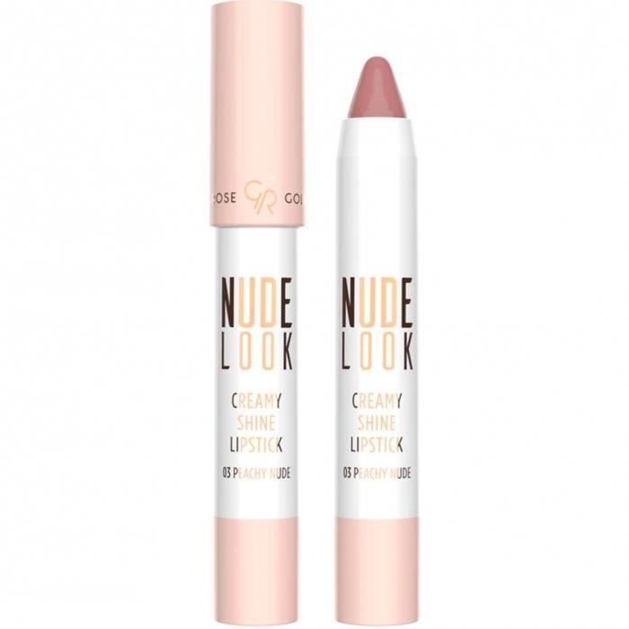 Rouge à lèvres brillant Nude Look - 03 Peachy nude CR03 Peachy Nude