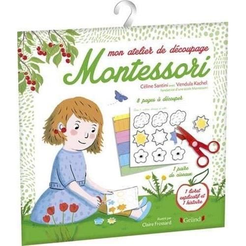 Grund - Mon atelier de découpage montessori - Coffret Montessori - Dès 3 ans