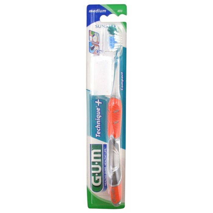 Gum Brosse à Dents Technique+ Compacte Medium