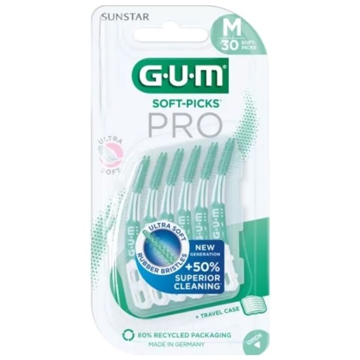 Brossettes Interdentaires-GUM Soft-Picks Pro x30 (Taille : M)