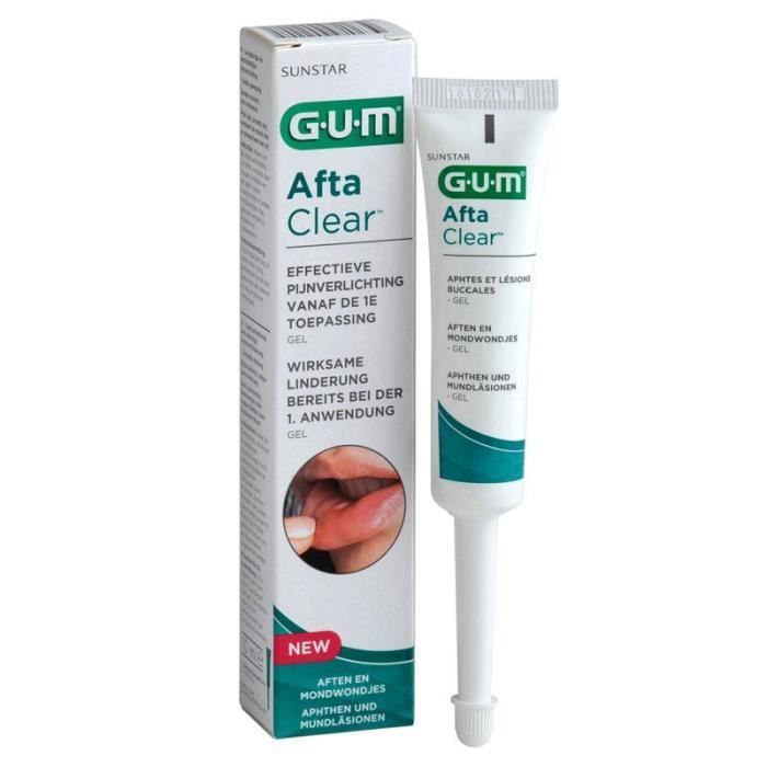 Gum Afta Clear Gel Soulagement Efficace - 10ml