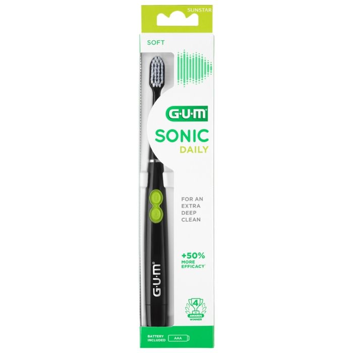 Brosses à Dents-Brosse à dents électrique PHILLIPS Sonicare ProtectiveClean 4300 (Couleur : Noire)