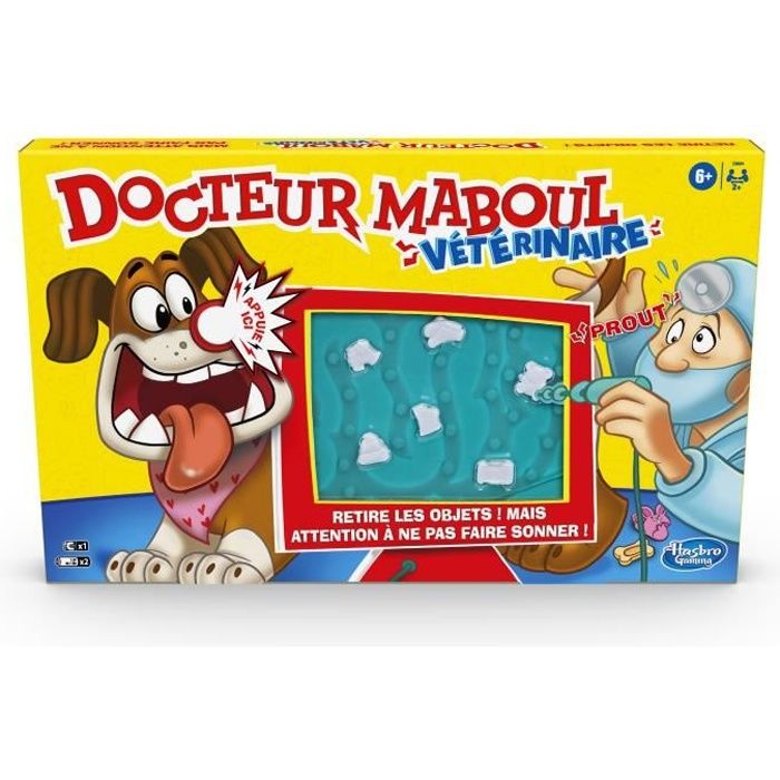 DOCTEUR MABOUL - Vétérinaire - Jeu de plateau pour enfants dès 6 ans