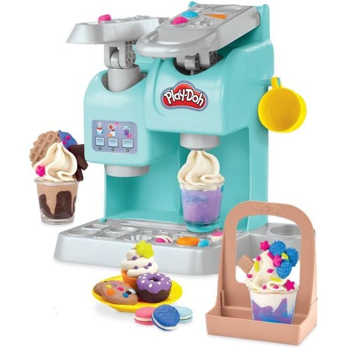 Play-Doh - Kitchen Creation - Mon super café - Machine à café jouet pour enfants dès 3 ans