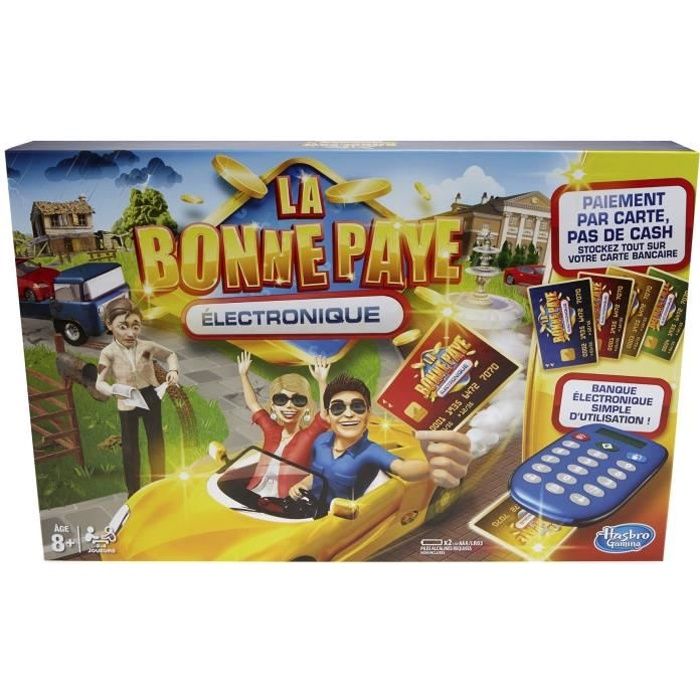 LA BONNE PAYE - Electronique - Jeu de societe pour la famille - Jeu de plateau - Version francaise
