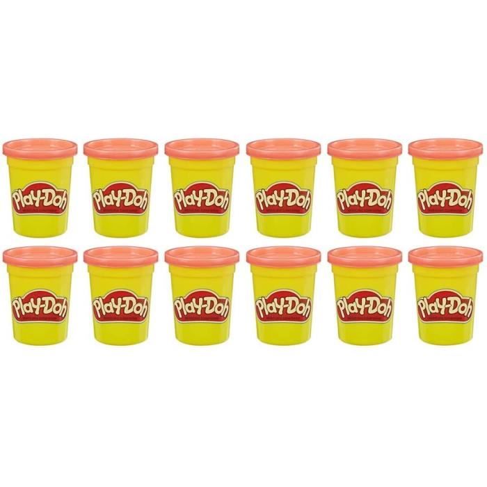 PLAY-DOH - 12 Pots Rouge - Pâte à modeler