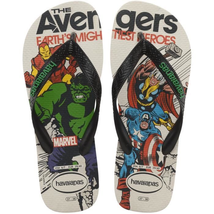 Tongs Havaianas Top Marvel Classics - beige - 35/36