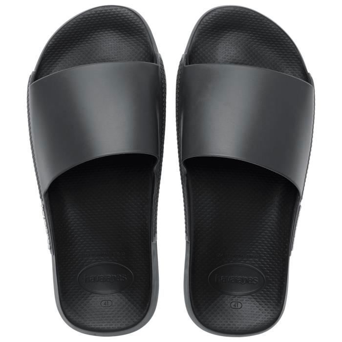 Claquettes Havaianas Slide Classic - HAVAIANAS - Noir - Femme - Synthétique - Confort exceptionnel