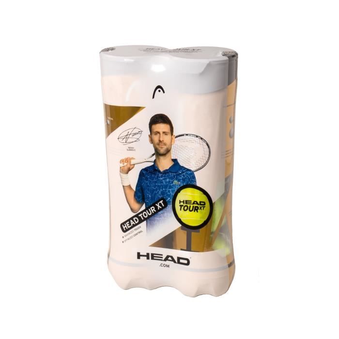Bipack de 4 balles HEAD ATP TOUR XT