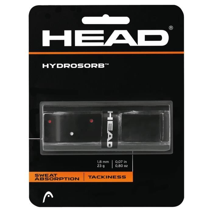Grip HEAD HYDROSORB Negro/rojo